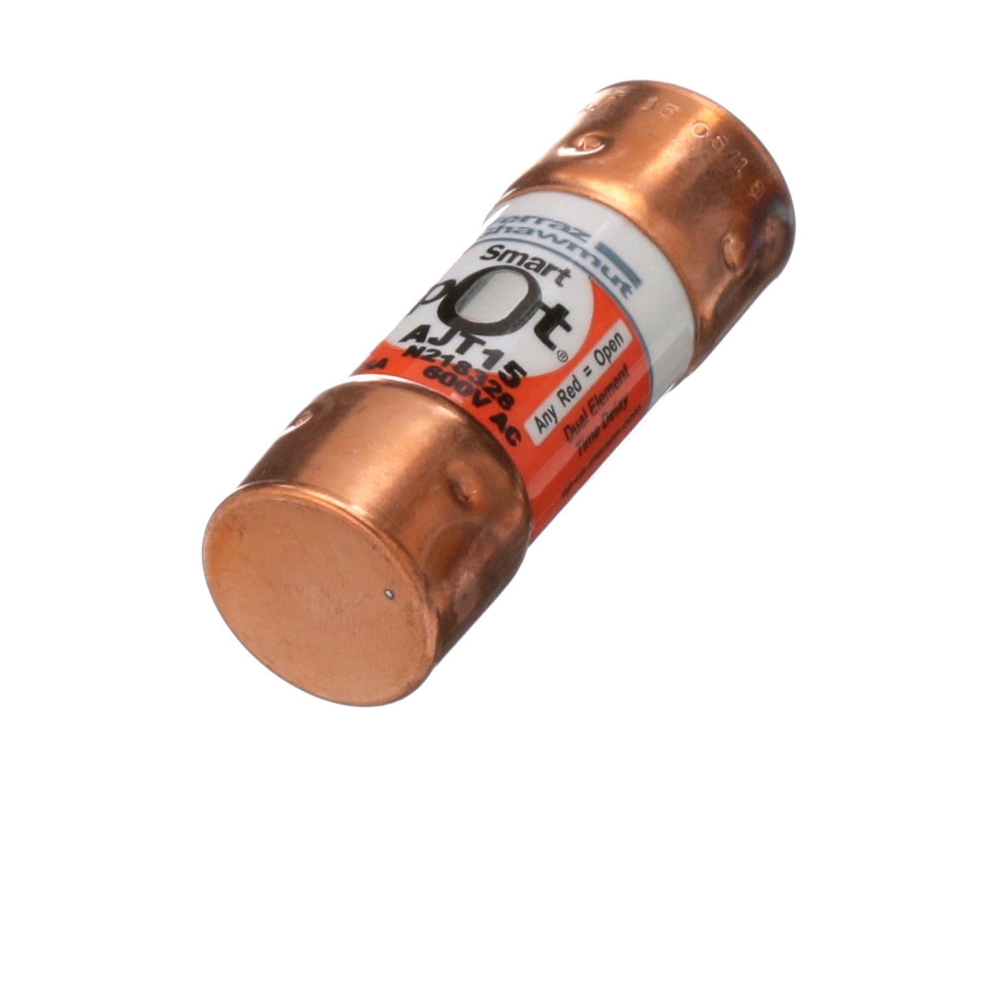 Mersen, Ferraz Shawmut AJT15 Fuse | Amp-Trap 2000 AJT 600V 15A