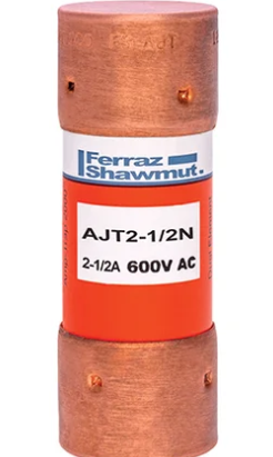 MERSEN AJT2.5N FUSE | 2.5A 600V CLASS J