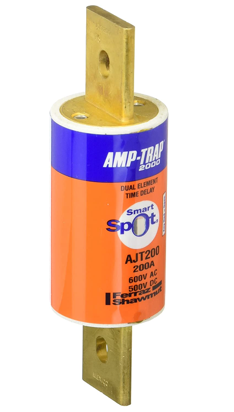 Ferraz Shawmut, Mersen AJT200 Low Voltage Amp-Trap 2000 600V 200A Fuse - Essential Electric Supply