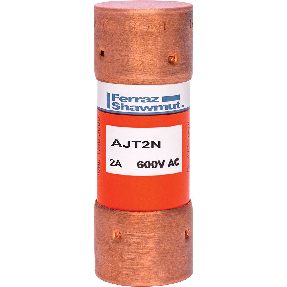 Mersen AJT2N Fuse Time-Delay Class J 600VAC 500VDC 2A Amp-Trap 2000