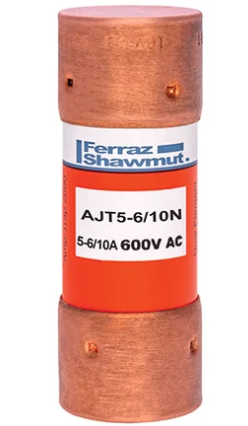 MERSEN AJT5-6/10N Fuse | 5.6A 600V AC AJT Series