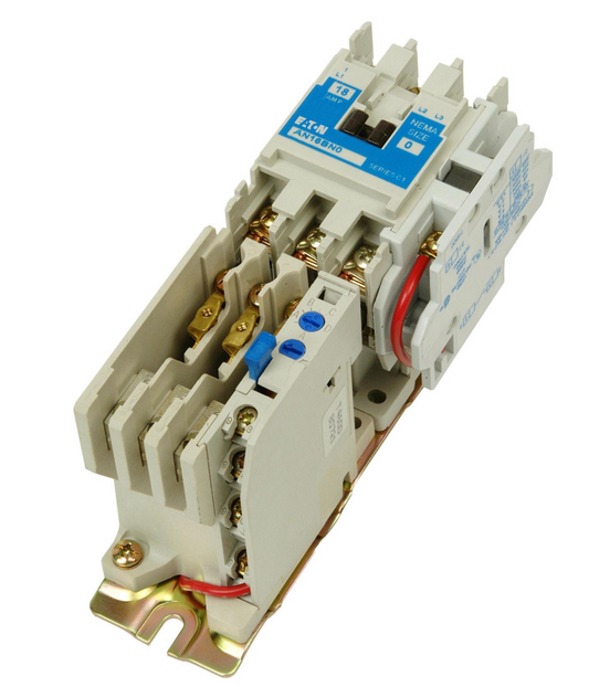 Cutler Hammer AN16BN0AC Motor Starter 3 pole 3 phase 600V 18A 110V coil Freedom Series
