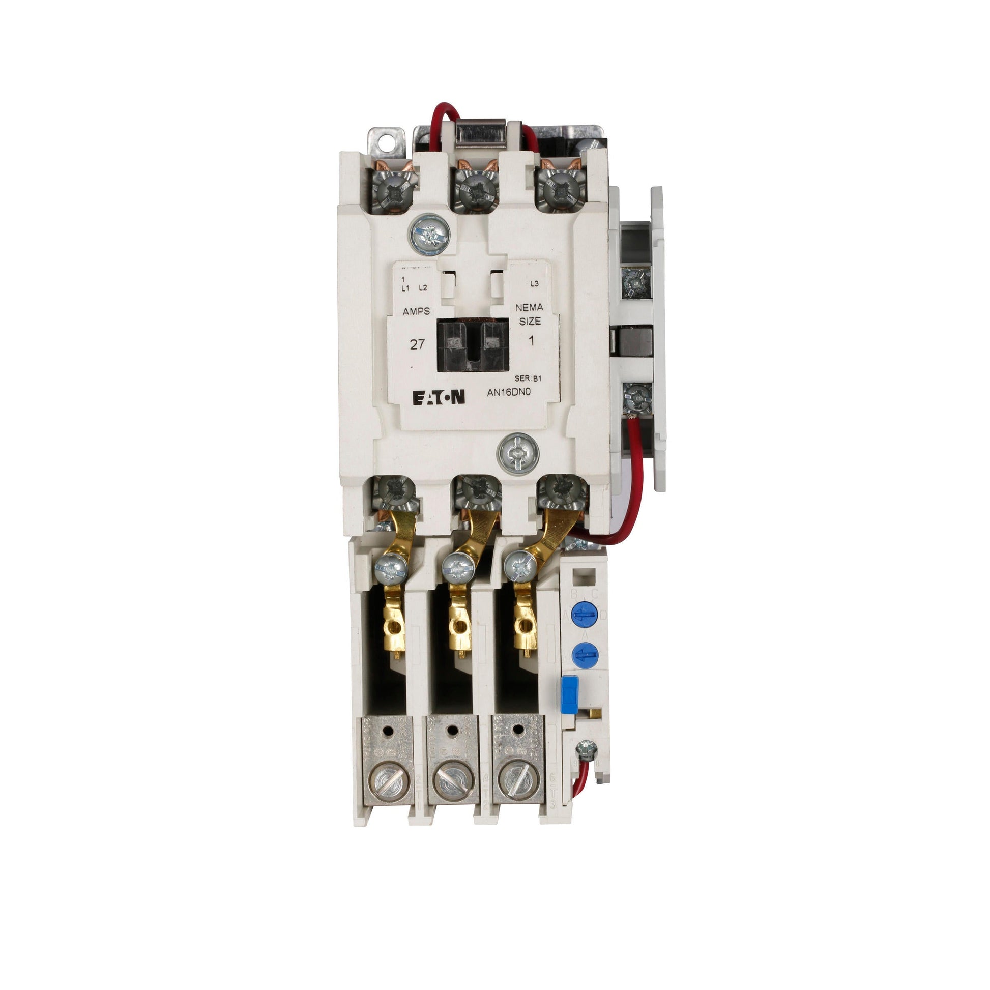 AN16DN0AB Cutler Hammer Freedom Series Motor Starter 600V 27A 3 Pole Nema 1 120V Cloil - Essential Electric Supply