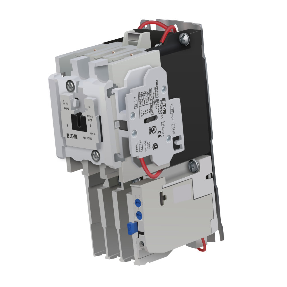 Cutler Hammer AN16DN0AB Motor Starter | 3P 3Ph 600V 27A 110V coil Freedom Series