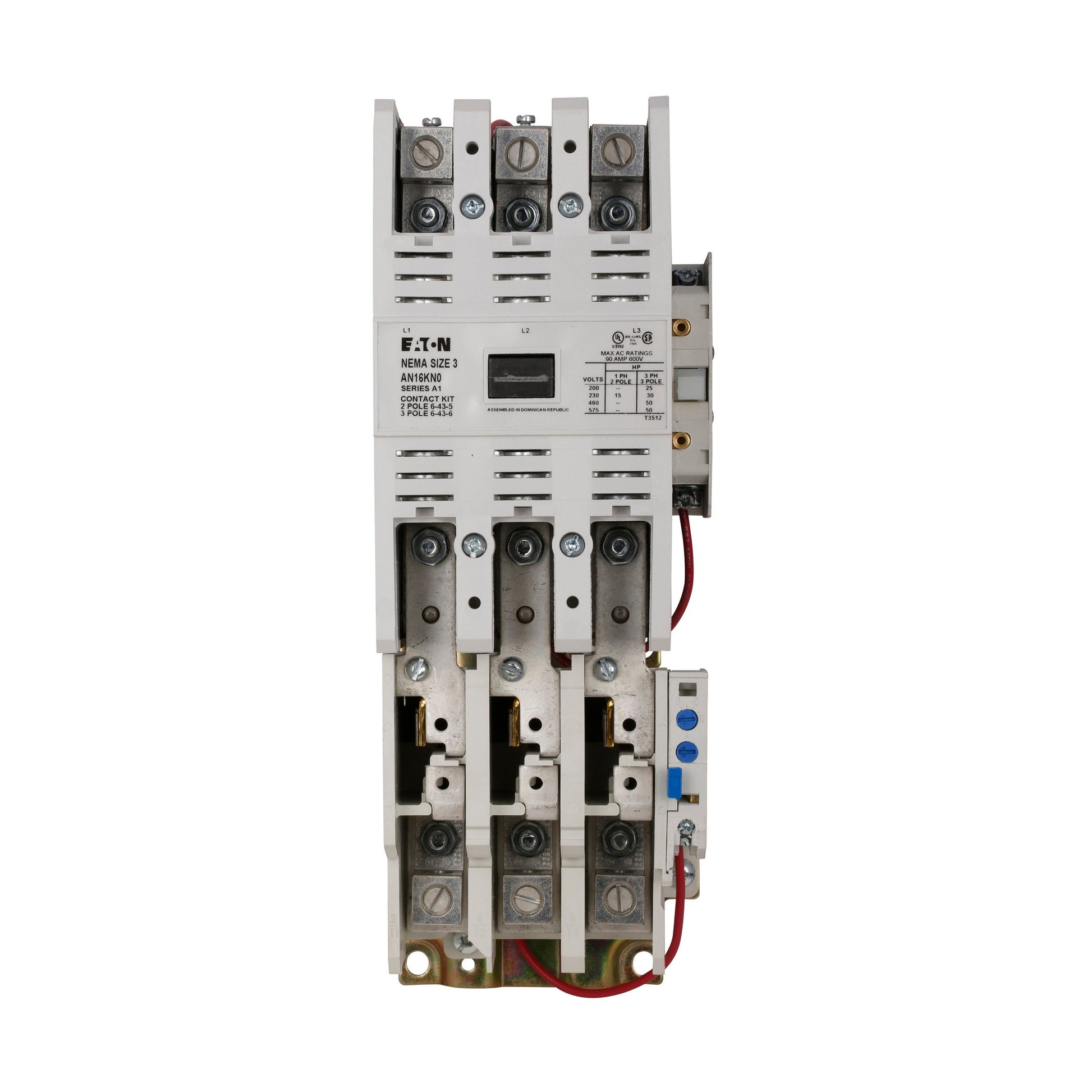 AN16KN0A Cutler Hammer Freedom Series Motor Starter 600V 90A 3 Pole Nema 3 120V Cloil - Essential Electric Supply