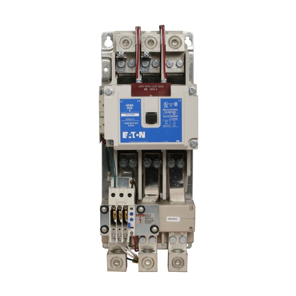Eaton AN16SN0AB Motor Starter | 600V 270A 3P 3PH Size 5 Freedom AN16