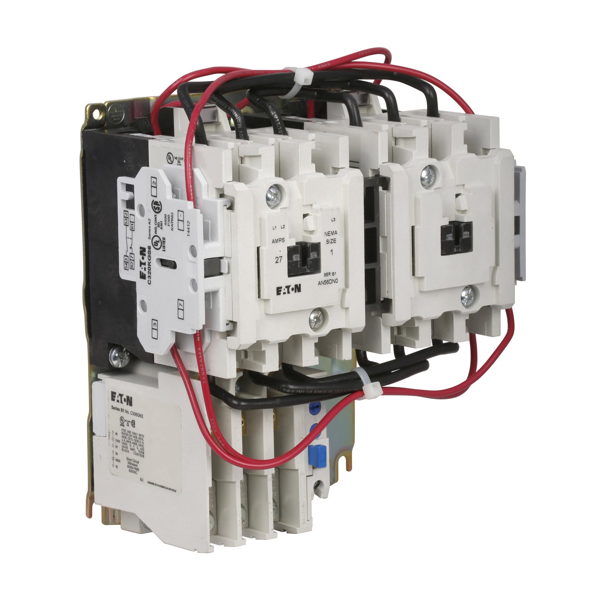 AN56DN0AB Cutler Hammer Freedom Series Motor Starter 600V 27A 3 Pole Nema 00 120V Cloil - Essential Electric Supply