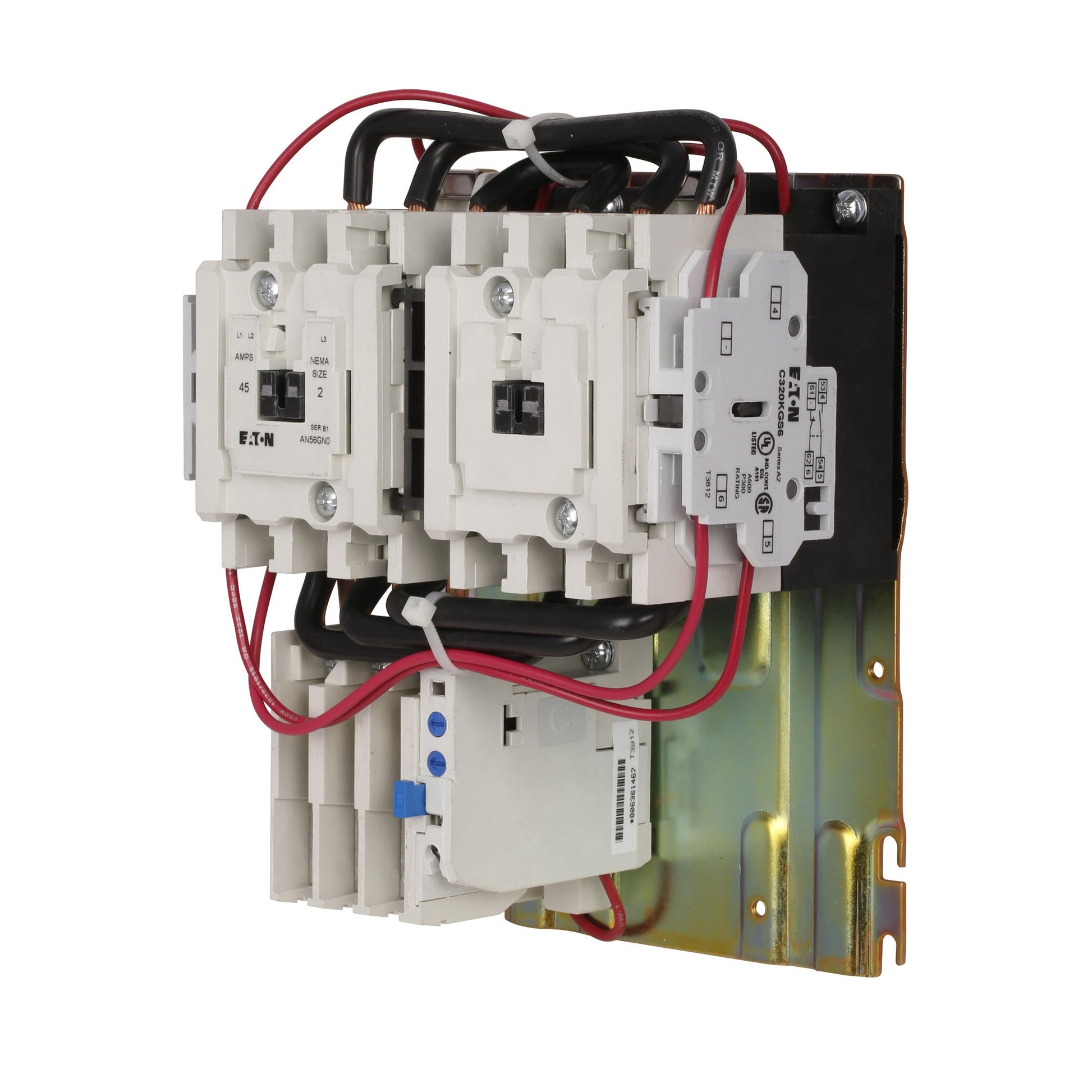 AN56GN0AB Cutler Hammer Freedom Series Motor Starter 600V 45A 3 Pole Nema 00 120V Cloil - Essential Electric Supply