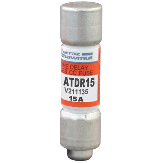 Ferraz Shawmut, Mersen ATDR15 Fuse | Amp-Trap 2000 ATDR 600V 15A