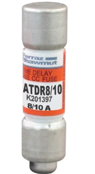 Mersen, Ferraz Shawmut ATDR8/10 Fuse | Amp-Trap 2000 ATDR 600V 8A