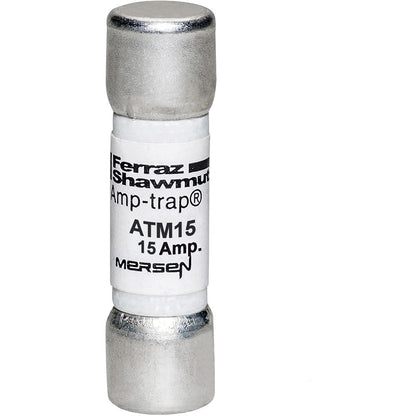 Mersen ATM15 Fuse | 600V 15A 100kA@600V Amp-Trap