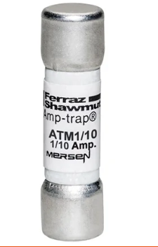 Mersen ATM1/10 Low Voltage Fuse | 600V 1A 100kA@600V Amp-Trap