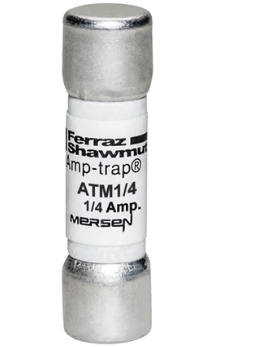 Mersen ATM1/4 Low Voltage Fuse | 600V 1A 100kA@600V Amp-Trap
