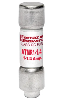 Ferraz Shawmut ATMR1-1/4 Low Voltage Fuse | 600V 1A 200kA@600V Amp-Trap