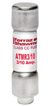Ferraz Shawmut ATMR3/10 Low Voltage Fuse | 600V 3A 200kA@600V Amp-Trap