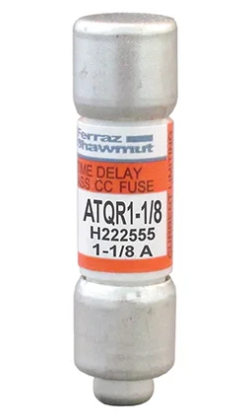 Mersen ATQR1.125 Time-Delay Fuse | 600VAC/300VDC 125 Amp