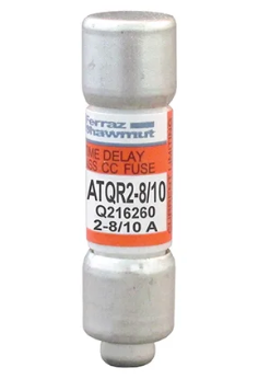 Mersen, Ferraz Shawmut ATQR2-8/10 Fuse | Amp-Trap 2000 ATQR 600V 2A