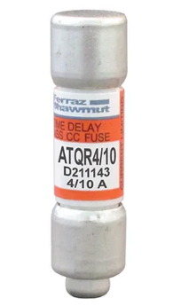 Mersen ATQR4/10 Low Voltage Fuse | 600V 4A 200kA Amp-Trap 2000