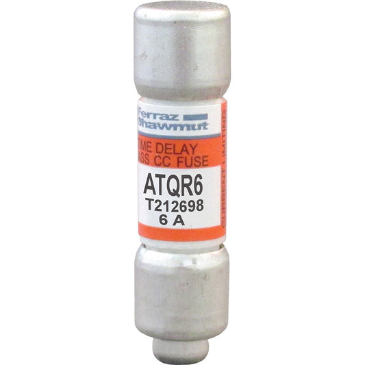 Mersen, Ferraz Shawmut ATQR6 Fuse | Amp-Trap 2000 ATQR 600V 6A