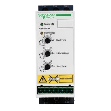 ATS01N212LU  Altistart 01 Motor Starter 3 pole  12V 12A - Essential Electric Supply
