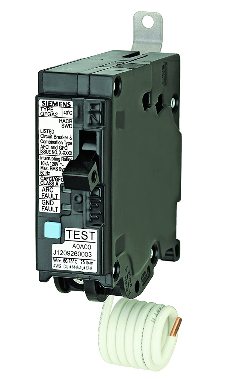 B120DF - SIemens Bolt-On 20 Amp 1 Pole Circuit Breaker - Essential Electric Supply