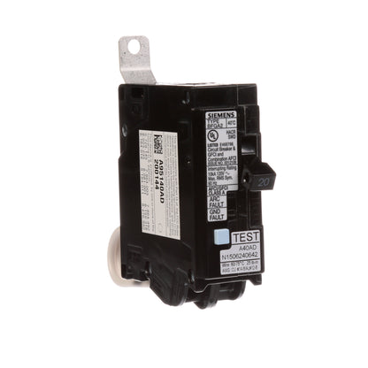 Siemens B120DF Circuit Breaker | BL Series BDF 120V 20A
