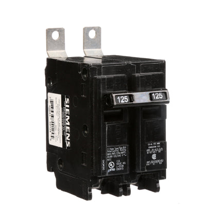 Siemens B2125H Circuit Breaker | 120/240V 125A 2P 22kA@240V Bolt-on BL Series