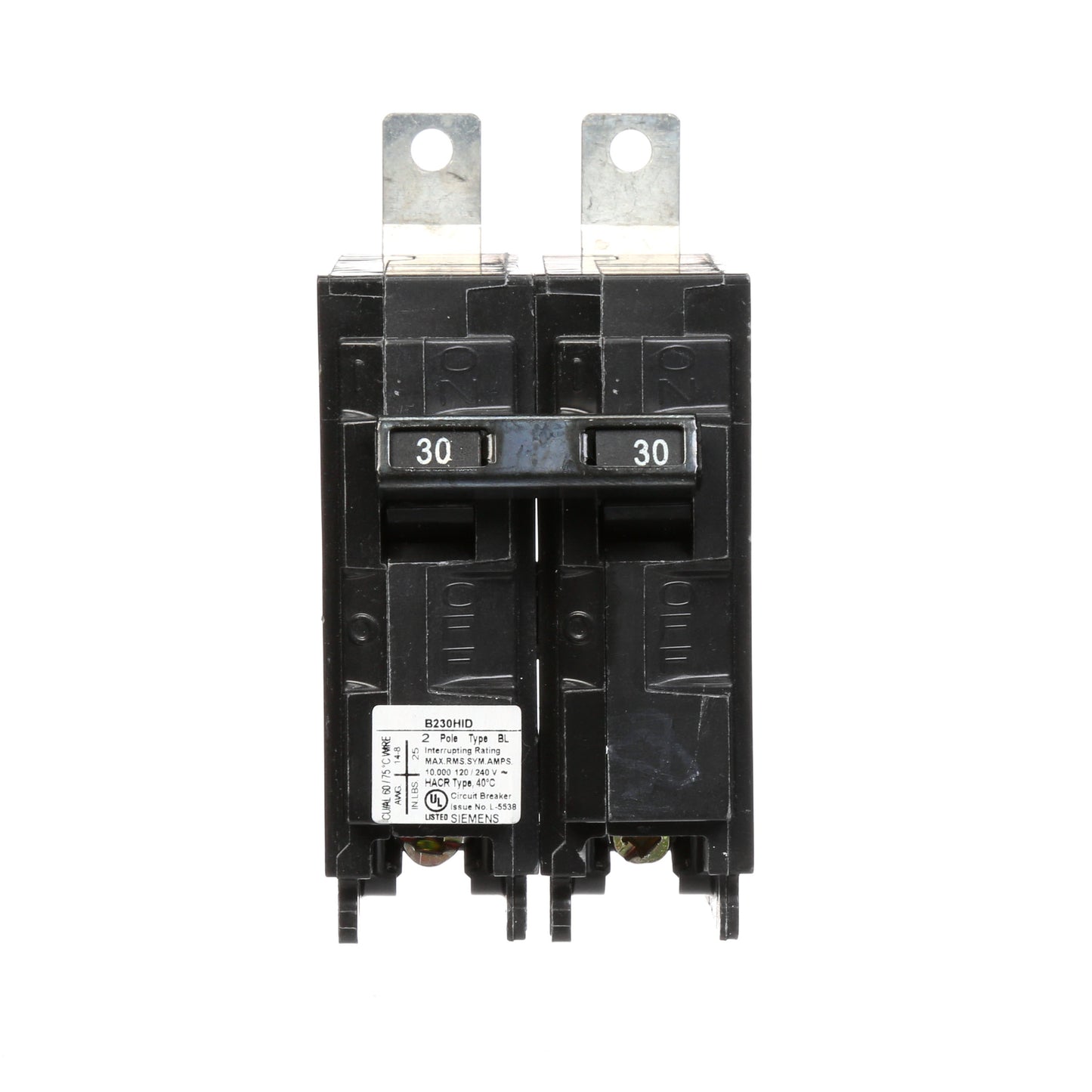 Siemens B230HID Circuit Breaker | BL Series BL 240V 30A