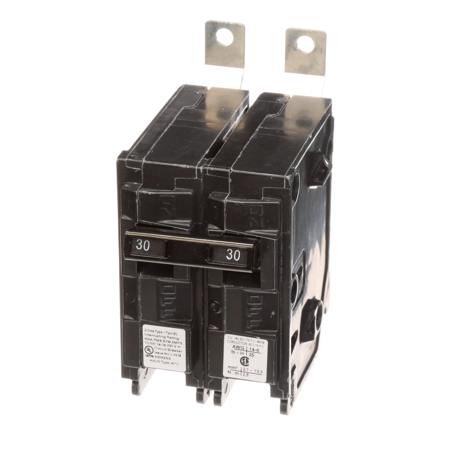 Siemens B230R Circuit Breaker | BL Series BL 240V 30A