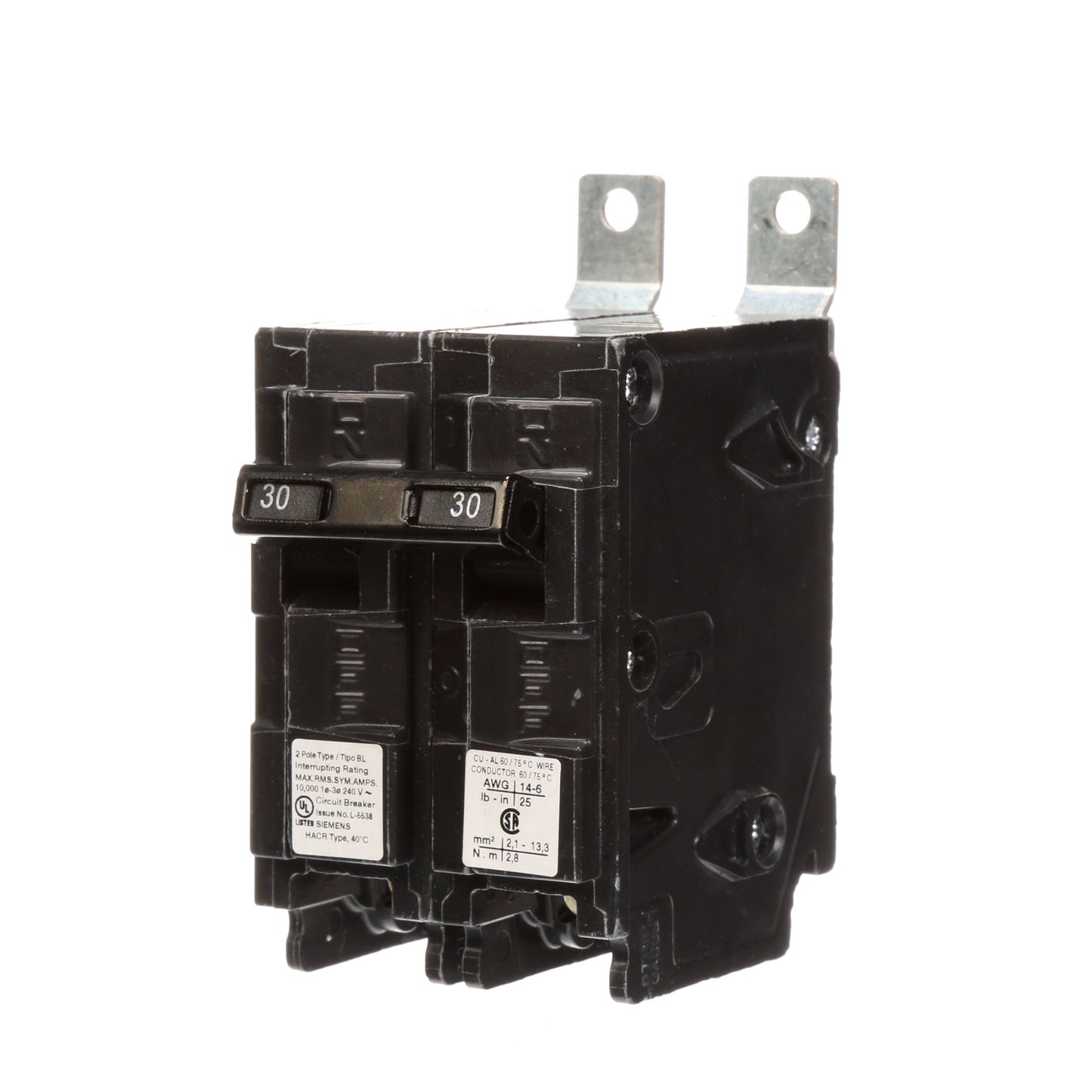 Siemens B230R Circuit Breaker | BL Series BL 240V 30A