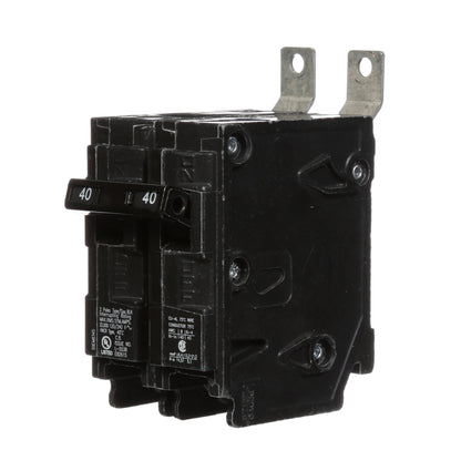 Siemens B240H Circuit Breaker | 120/240V 40A 2P 22kA@240V Bolt-on BL Series
