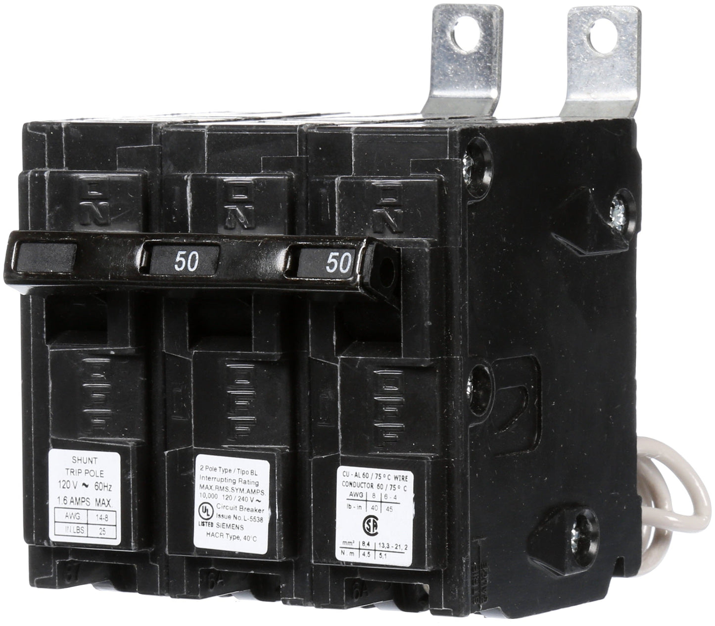Siemens B240R00S01 Circuit Breaker | BL Series BL 240V 40A