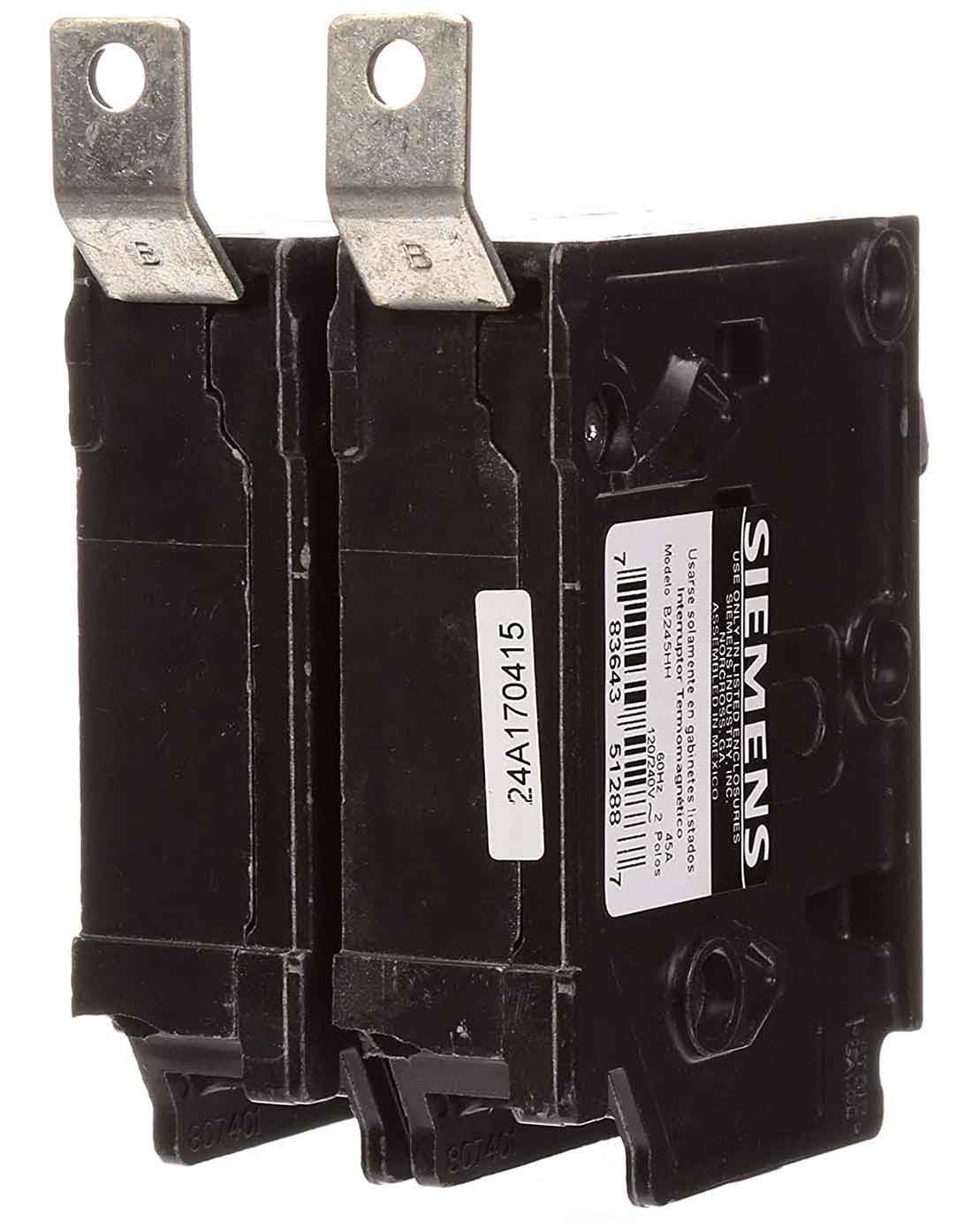 Siemens B245HH Circuit Breaker | 120/240V 45A 2P 65kA@240V Bolt-on BL Series