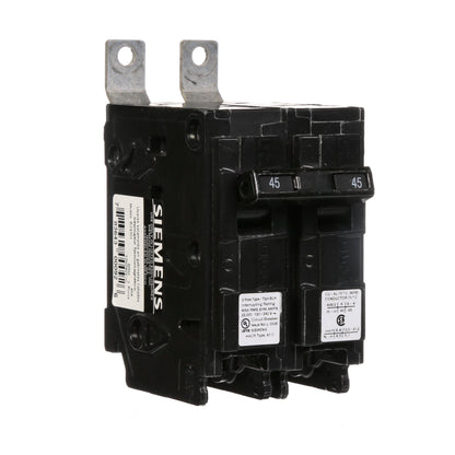 Siemens B245H Circuit Breaker | 120/240V 45A 2P 22kA@240V Bolt-on BL Series