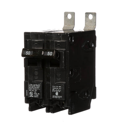 Siemens B250H Circuit Breaker | 120/240V 50A 2 Pole 22kA@240V Bolt-on BL Series