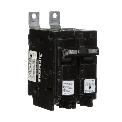 Siemens B280HH Circuit Breaker | 120/240V 80A 2P 65kA@240V Bolt-on BL Series