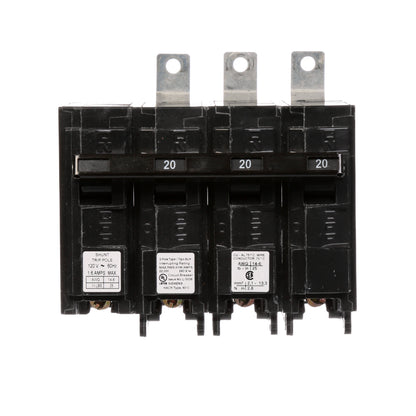 Siemens B320H00S01 Molded Case Circuit Breaker | 240V 20A 3P 22kA@240V Bolt-on BL Series