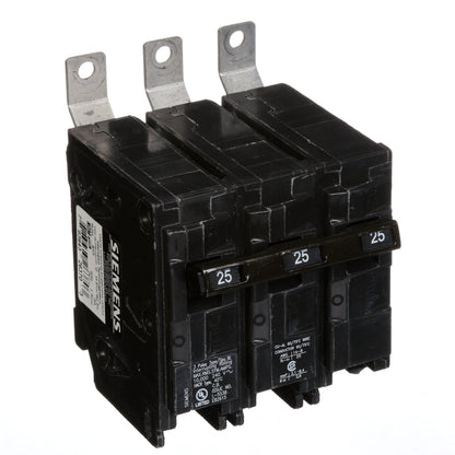 Siemens B325 Circuit Breaker | 240V 25A 3P 10kA@240V Bolt-on BL Series