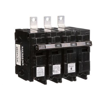 Siemens B340H00S01 Molded Case Circuit Breaker | 240V 40A 3P 22kA@240V Bolt-on BL Series