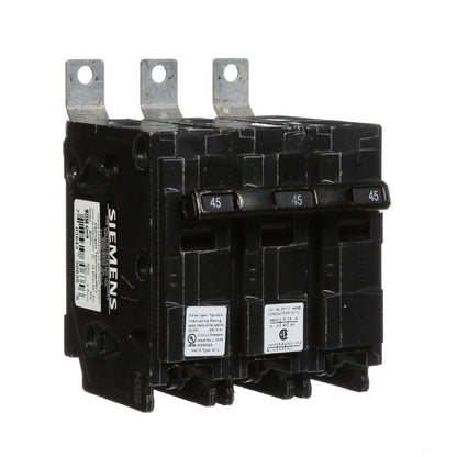 Siemens B345H Circuit Breaker | 240V 45A 3P 22kA@240V Bolt-on BL Series