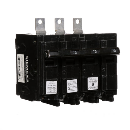Siemens B37000S01 Molded Case Circuit Breaker | 240V 70A 3P 10kA@240V Bolt-on BL Series