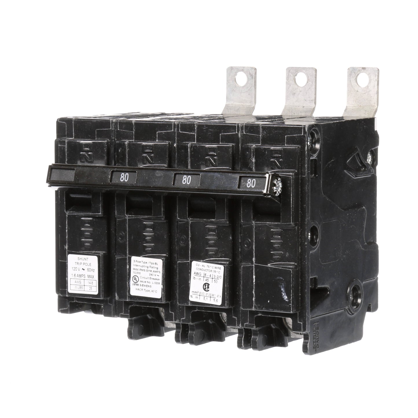Siemens B38000S01 Circuit Breaker | BL Series BL 240V 80A