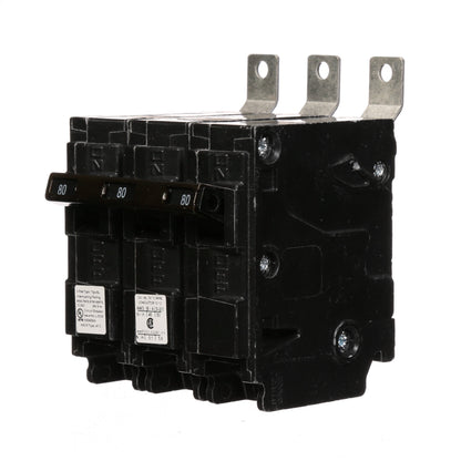 Siemens B380 Molded Case Circuit Breaker | 240V 80A 3P 10kA@240V Bolt-on BL Series