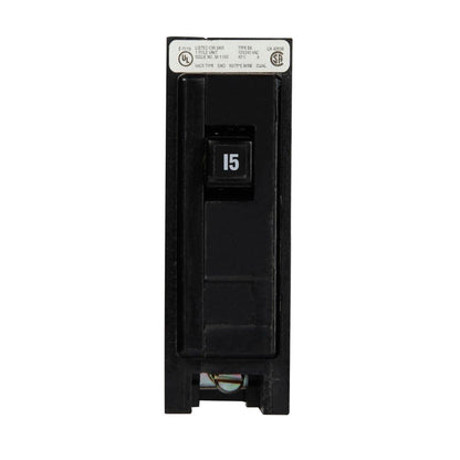 Eaton BAB1015D Circuit Breaker | 240V 15A 1P 10kA@120V Bolt-On