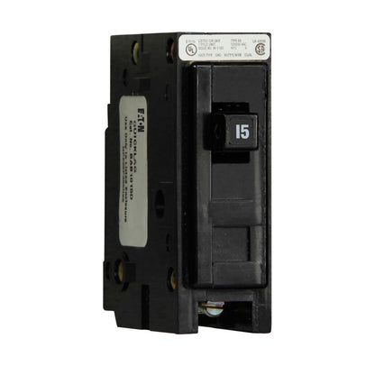 Eaton BAB1015D Circuit Breaker | 240V 15A 1P 10kA@120V Bolt-On