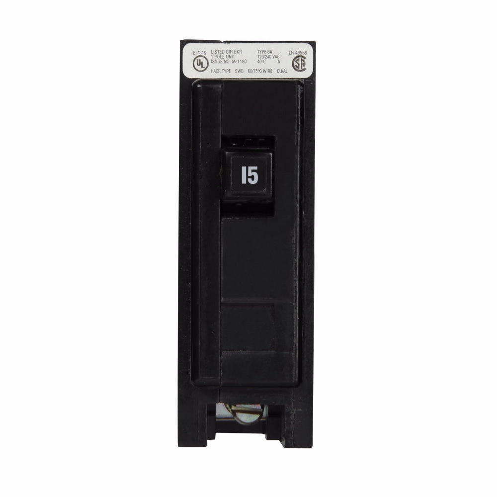 Eaton BAB1015V Circuit Breaker | QUICKLAG BAB 240V 15A