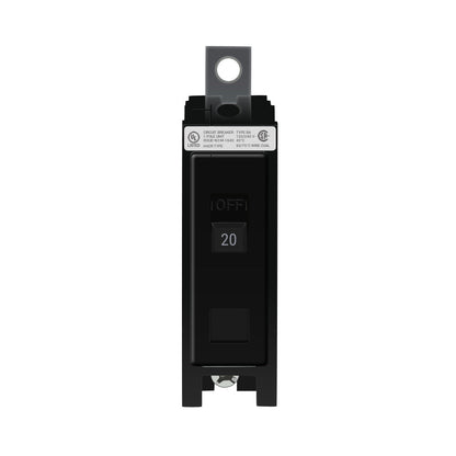 Crouse-Hinds BAB1020 Circuit Breaker | 240V 20A 1P 10kA@240V Bolt-On QUICKLAG