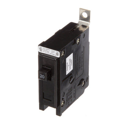 Crouse-Hinds BAB1020 Circuit Breaker | 240V 20A 1P 10kA@240V Bolt-On QUICKLAG