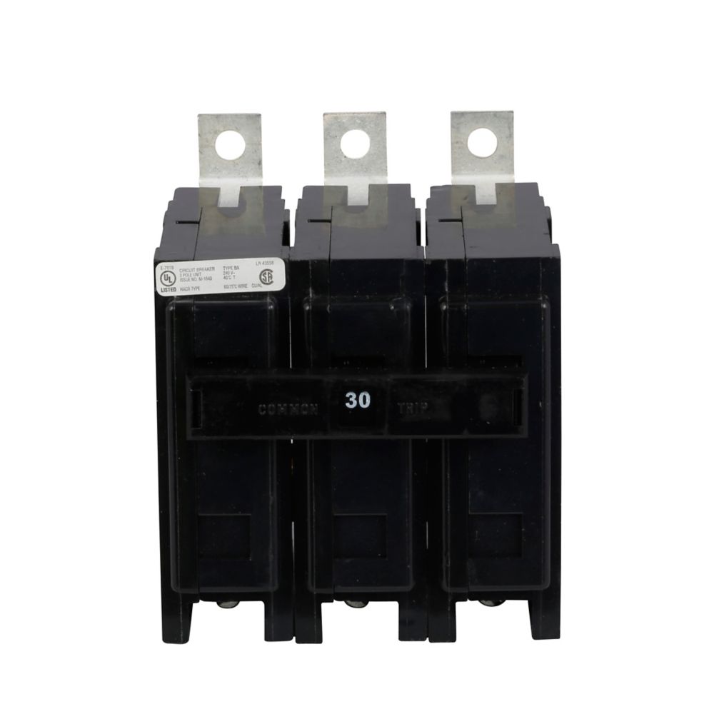 Eaton BAB3030HS1 Circuit Breaker | 240V 30A 3P 10kA@240V Bolt-On