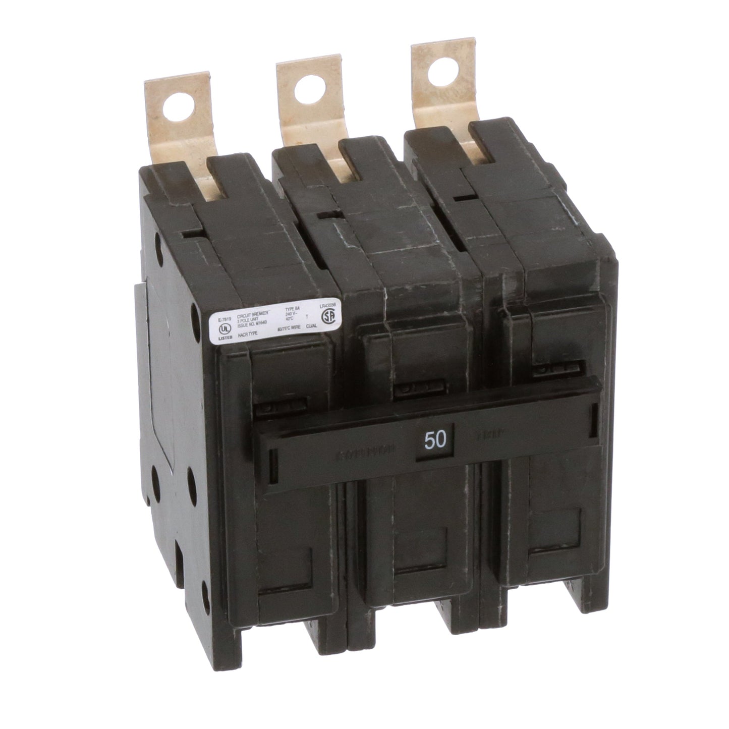 Eaton, Cutler Hammer, Westinghouse BAB3050HT Circuit Breaker | QUICKLAG BAB 240V 50A